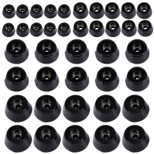 40st Gummifüße Möbelfüße Maschinenfüße Fuß Setzen -Pvc