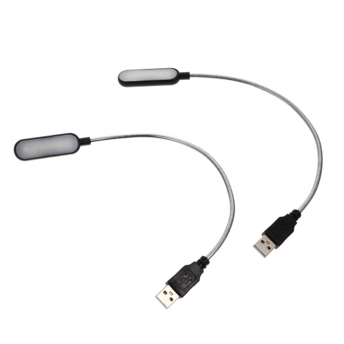 2Stück Usb Laptop Leselampe Mini Lampe Für Computer 2