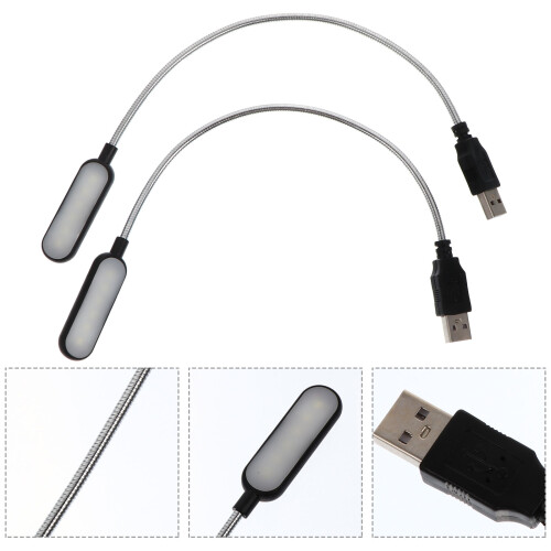 2Stück Usb Laptop Leselampe Mini Lampe Für Computer 1
