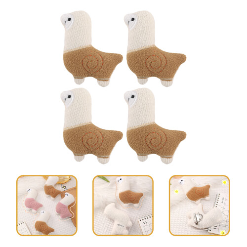 4 -Plüsch-Ornamente Kuscheltier Mini Patch 2