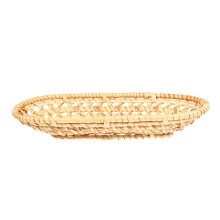 rattan weinleger tablett für handtücher und lebensmittel