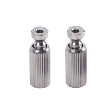 Suvox Gaq305 Tremolo-Nieten Für Elektrische Gitarre, 2 M Silber