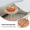 1Pc Premium Willow Food Storage Tray Brown Home Tableware 10