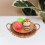 1Pc Premium Willow Food Storage Tray Brown Home Tableware 3