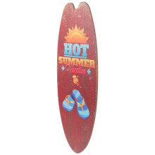 Surfboard Wanddekoration Holz Schild Ornament Wohnaccessoire