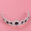 Baroque Vintage Kroon Legering Tiara Bruiloft Donkerblauw 10