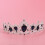 Baroque Vintage Kroon Legering Tiara Bruiloft Donkerblauw 11