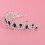 Baroque Vintage Kroon Legering Tiara Bruiloft Donkerblauw 5