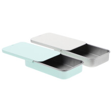2pcs Kleine Metallbox Vogel Snack Box