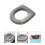 Wc Vorleger Sitzbezug Polyester Polyester Universal 9