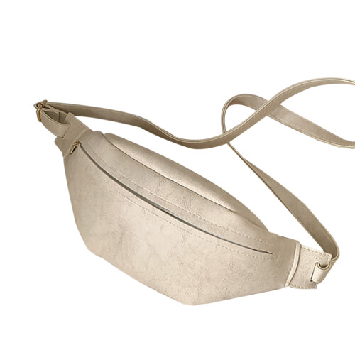 Verstellbare PU- Brusttasche Für (Weiß) 1