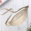 Verstellbare PU- Brusttasche Für (Weiß) 5