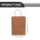 Takeaway Verpackungsbeutel Kraftpapierbeutel 20er Pack 3
