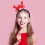 1Stk Kinder Haarband Rotes Stoff Kopfschmuck 7