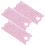 Worgeous 3 Teile Pop Leere Glitzer Namensschild 1