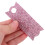 Worgeous 3 Teile Pop Leere Glitzer Namensschild 8