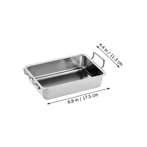 1Stk Lebensmittel Tablett Für Snacks 1