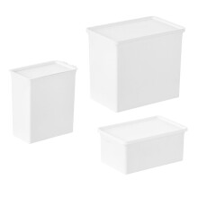 3St Mehrzweck Aufbewahrungsbox Für Waschmittel Kunststoff