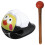 1Ensemble Instrument Jouet De Percussion Temple Block Multicolore 8