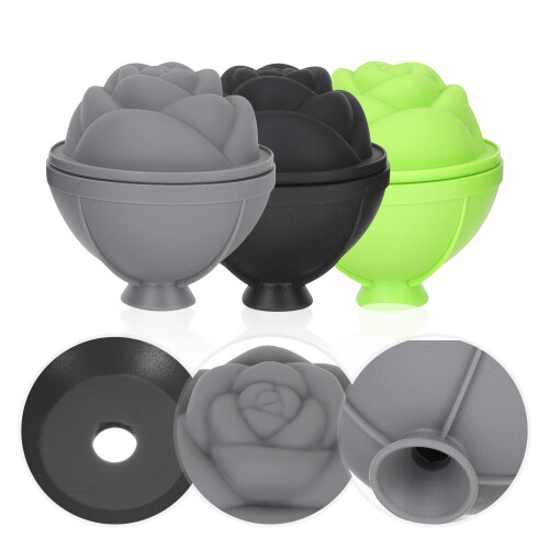 3Stk Brandy Eisformen Silikon Blumenform Für Weihnachtsgeschenke 2