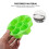 2Pcs Silicone Honeycomb Ice Cube Makers Assorted Color Ice Mold Tray 9