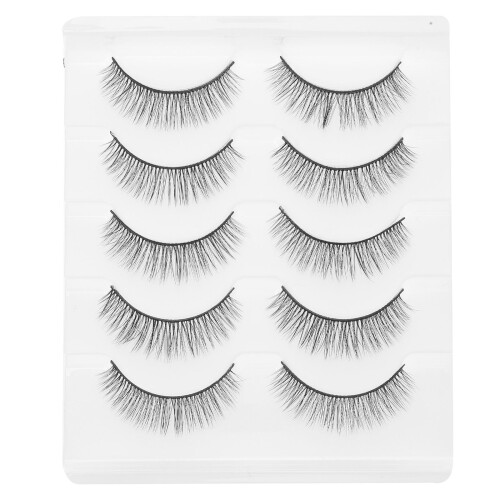 5 Paar 3D Make-up-Kunstwimpern Für 1