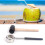 Coconut Opener Set Aus Mit Holzhammer 3