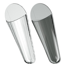 2Stk Wandmontierter Scherenhalter Acryl Mehrzweck Küchen Organizer