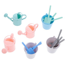 6 Sets Mini Gartengeräte Mini Handpflanzwerkzeuge Gießkanne Und Eimer