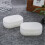 2 Spülmittelspender Seifendose 10,5*7 Cm Weiß 9