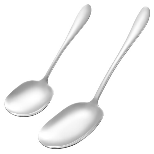 2 servierlöffel für dinner und reis