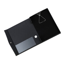 A4 PU Leder Dokumentenhalter Mit Für Büro Schule Zuhause