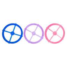 3Stk Windspielringe Aus PP Kunststoff Bunte DIY Zubehör Kreise