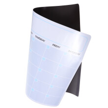 Mlins Magnetische Planungstafel Whiteboard 42x30x0,1 Cm