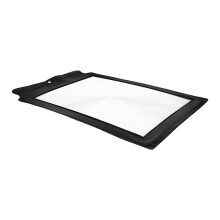 Blech Lupe Vergrößerungsobjektiv Black Pvc