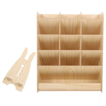 Holz Schreibtisch Organizer Mit Handyhalter Für Büro Schule Zuhause
