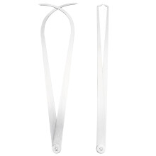 2Pièces Calibres Argent Mesure Précise Robuste
