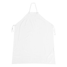 Weißer Industrie PVC Küchen Schürze Wasserdicht Halter Hals