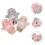 3pcs Badhandschuh Wiederverwendbares Bad 4
