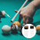 10 Pool-Queue- Für Poolqueues Und Snooker (Weiß) 5