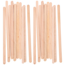500Stk Holz Rührer Design Wiederverwendbare Mixbecher