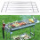 Grillnetz Drahtgeflecht Grillrost Bbq-Tool Silber 11
