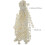 15 Little Daisy Lace Nationality Bride Packgürtel Polyestergarn 2