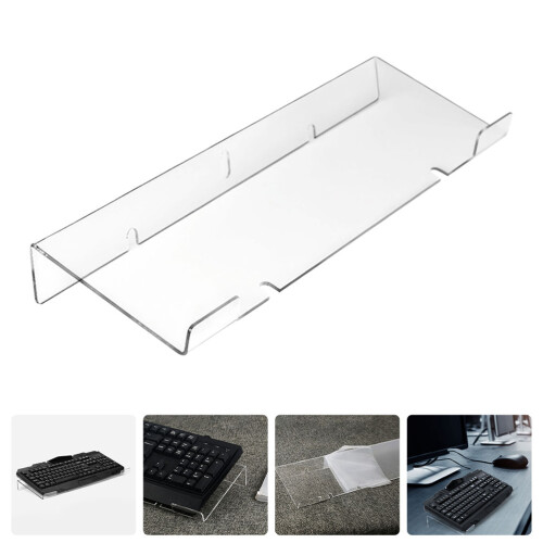 acryl computer tastaturständer mit ergonomischer ablage 2