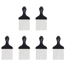 6 afro- aus stahl zum stylen von haaren