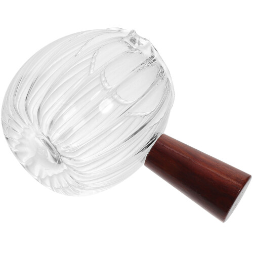 transparentes -Sahnekännchen, Milchkännchen für