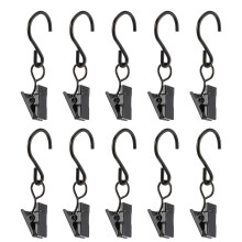 40St Ijzeren Curtain Clips Met Haken Voor Gordijn En Decoratie