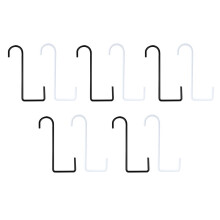 Worgeous 10 Pcs Gardening Hook Outdoor Over Fence Hooks Sturdy Basket
