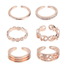 Verstellbare Ringe Für Frauen Hohle Fußkette Kreativ