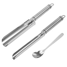 1 set fleischklopfer mit löffel für fleischbällchen